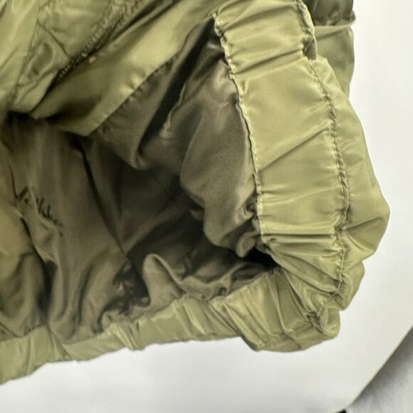 JAKKE NWT Evereve Poppy Recyled Puffer Coat Jacket in Olive Green // XS - Picture 10 of 16